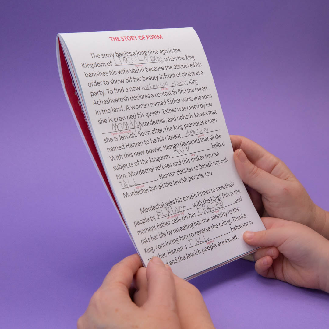 Story of Purim Pad (7856452927726)