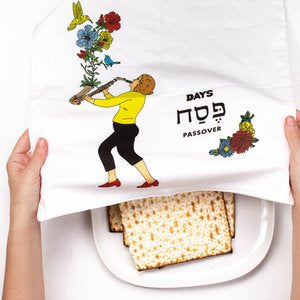 Notes of Spring Matza Cover (7856460464366)