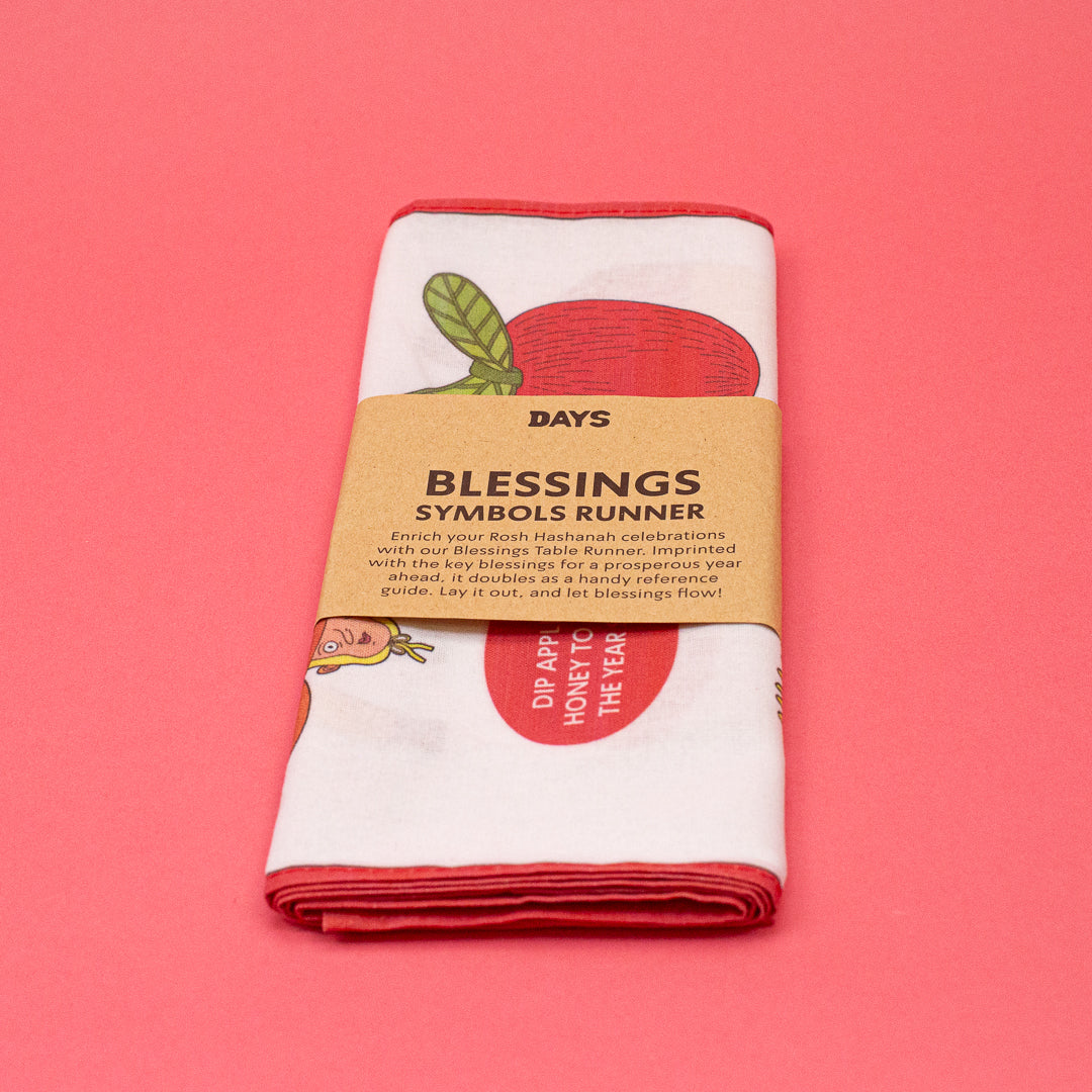 Blessings Symbols Table Runner