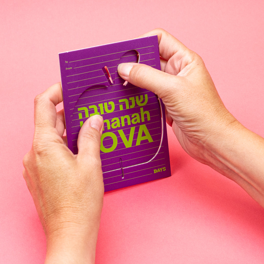 Punch Out New Year Cards