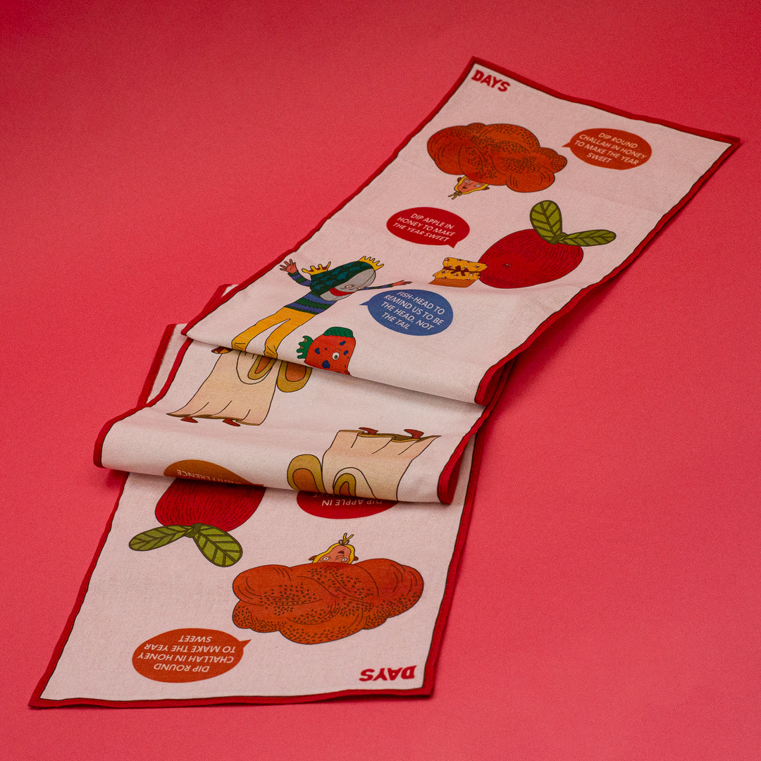Blessings Symbols Table Runner