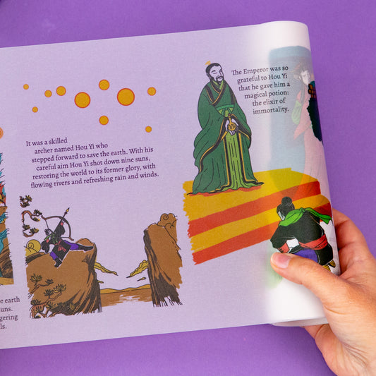 Read & Color the Story of The Moon Goddess (7877281349870)