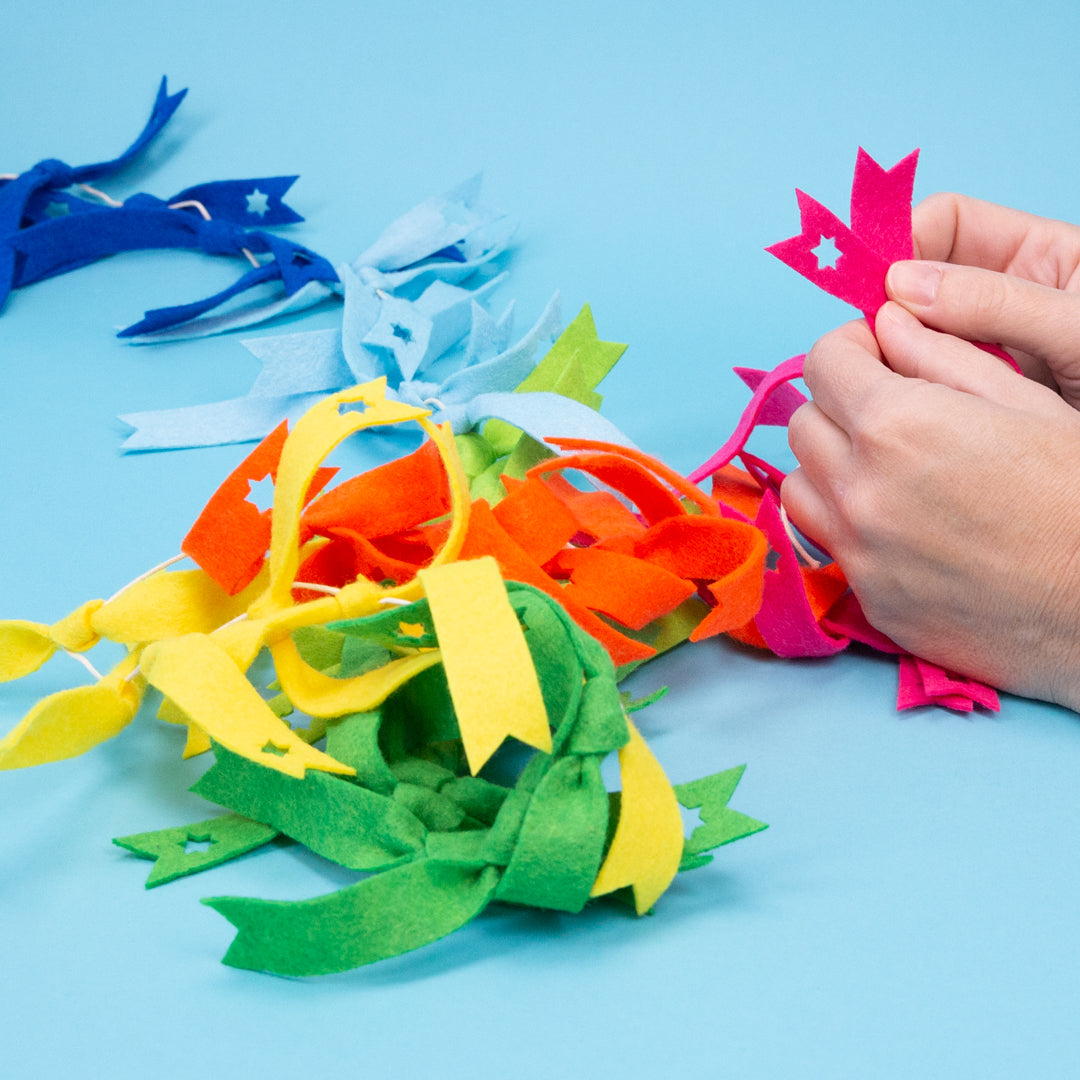 Rainbow Sukkah Garland (7884830376174)