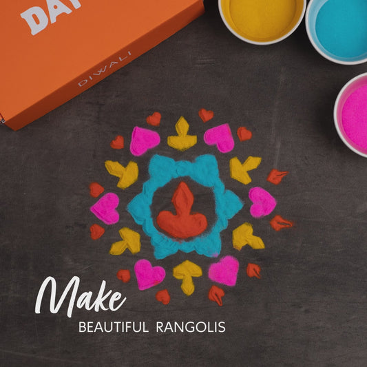 Make Rangoli to Welcome Friends