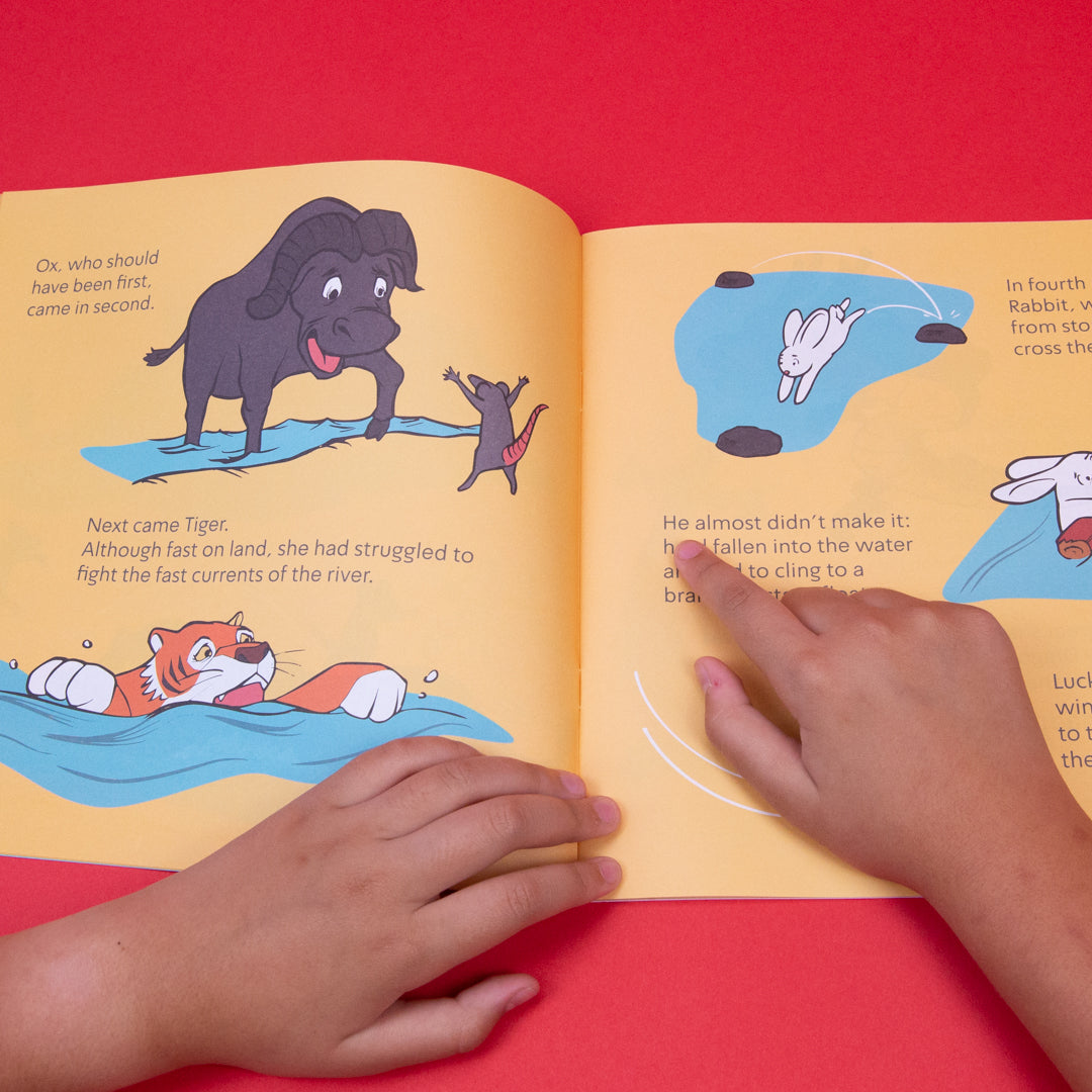 Read & Color The Story of the Great Race