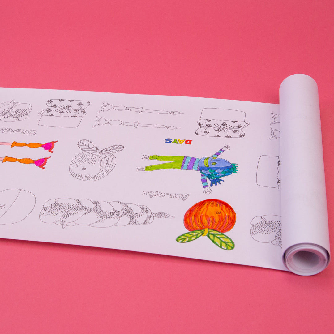 Mega Coloring Table Runner (7855711977710)