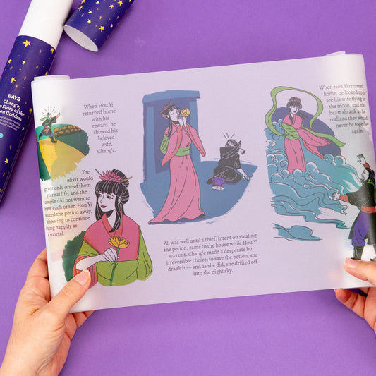 Read & Color the Story of The Moon Goddess (7877281349870)