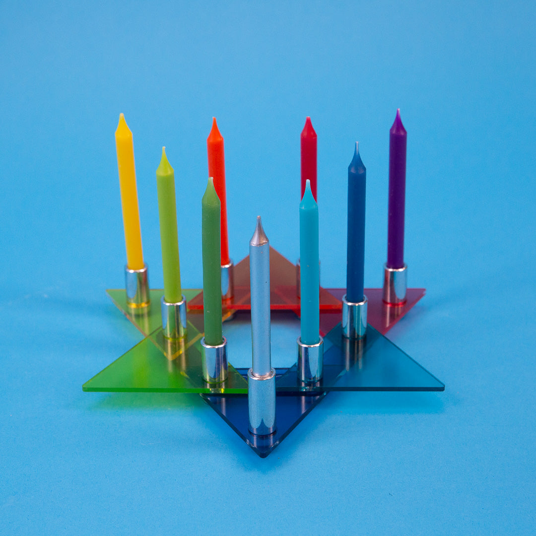 Star of David Menorah