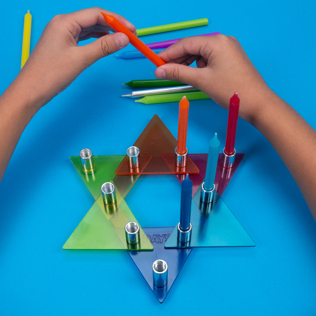 Star of David Menorah