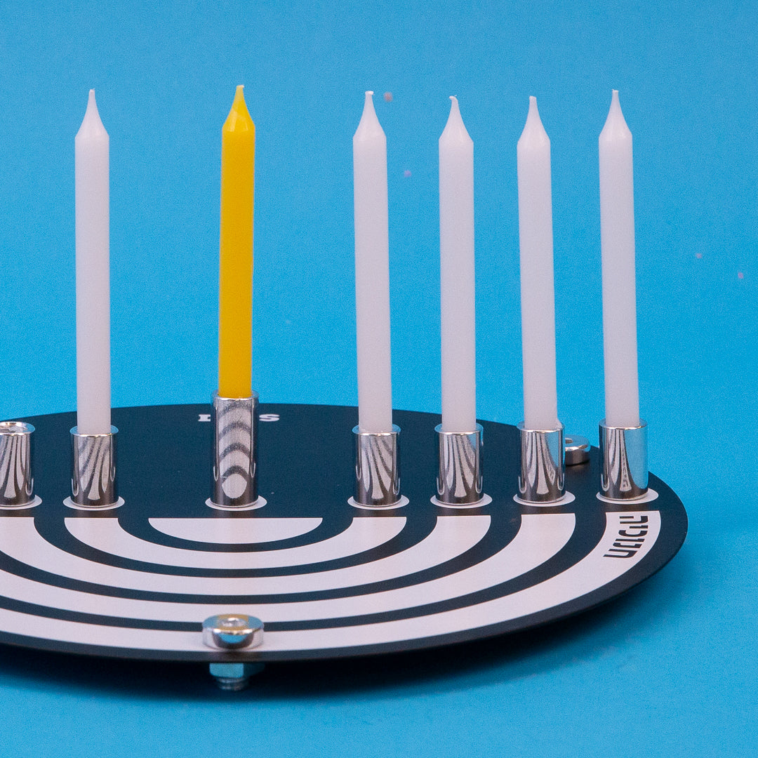 Hanukkah Color Coded Candles