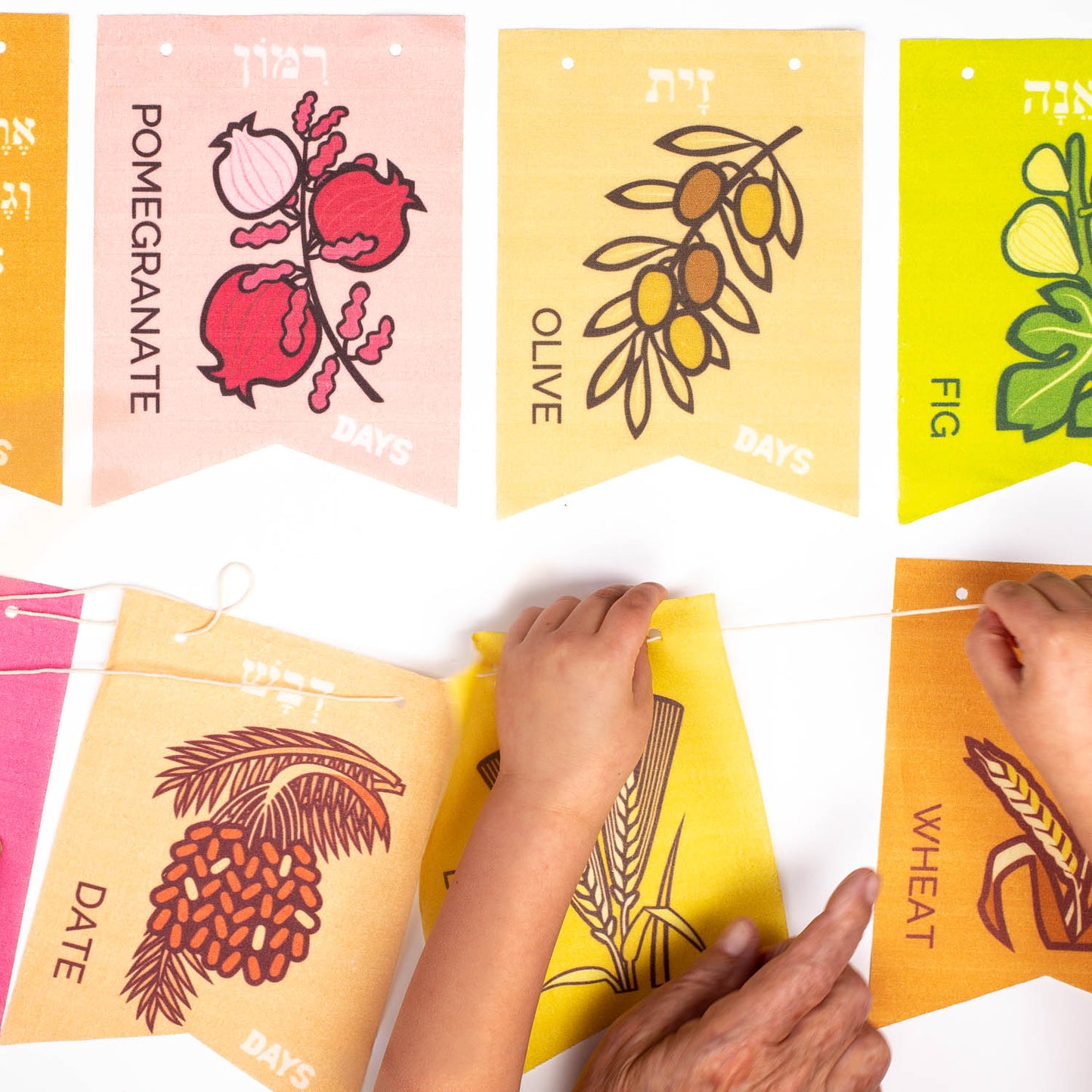 Decorate with the Seven Species Flags (7495664304366)