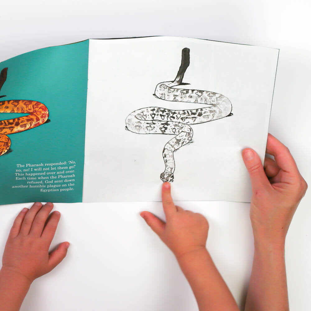 Read & Color the Story of Passover (7856455909614)