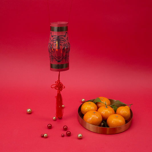 'Year of a Tiger' Red Lantern