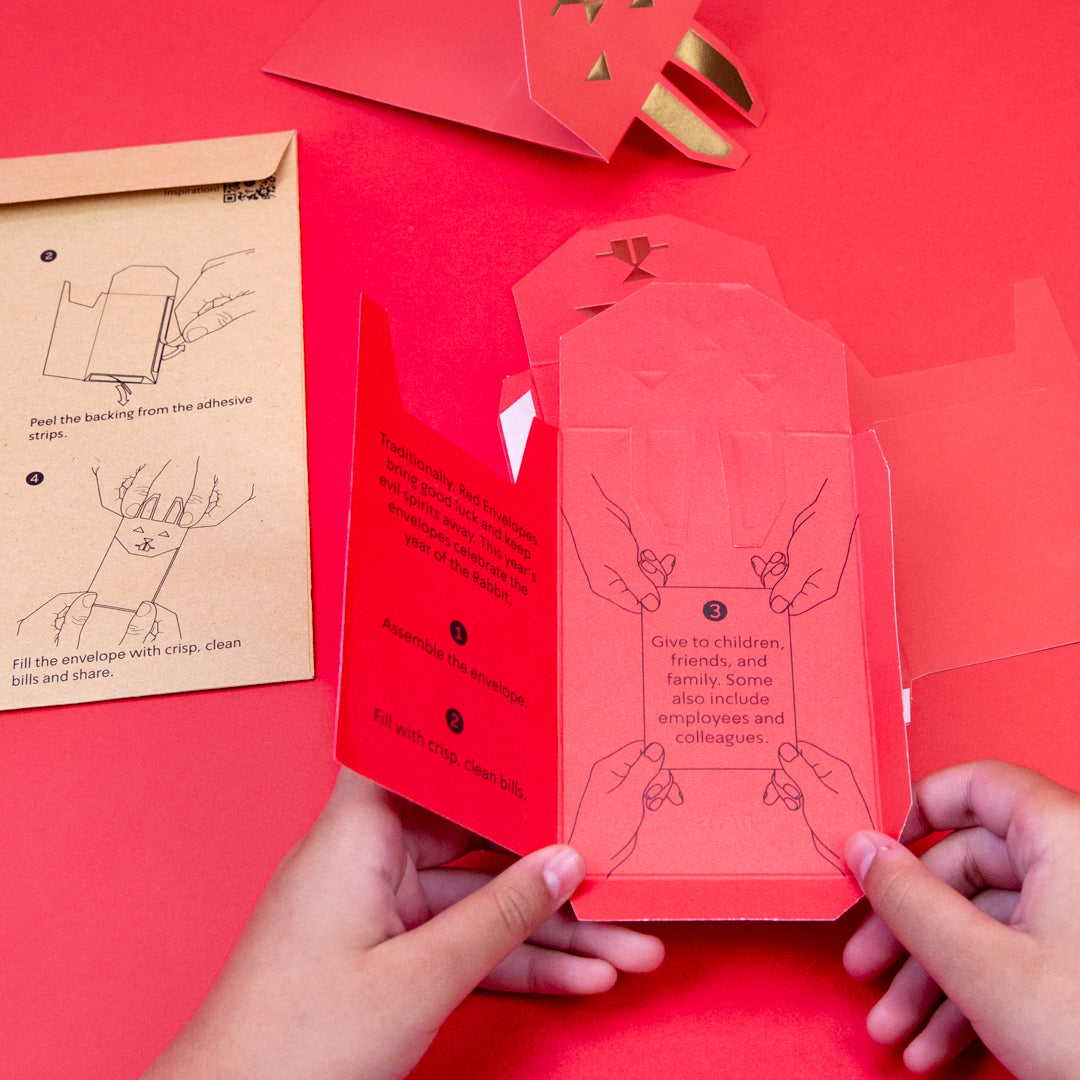 'Year of the Rabbit' Red Envelopes