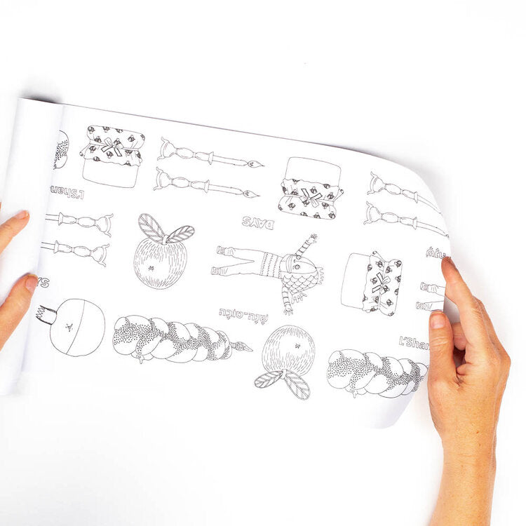 Mega Coloring Table Runner (7855711977710)