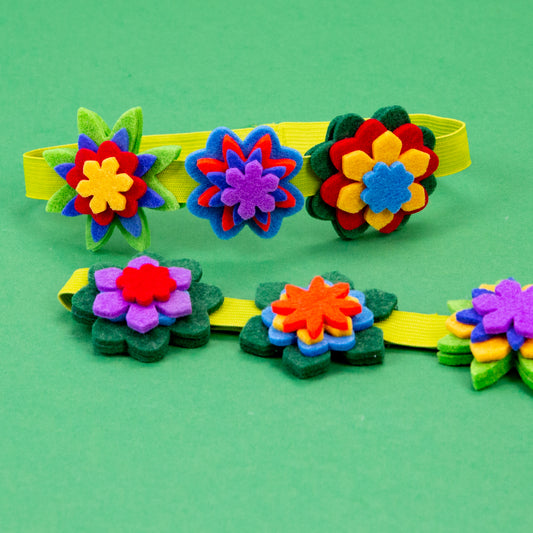 Design your own Flower Headband (7863619256558)