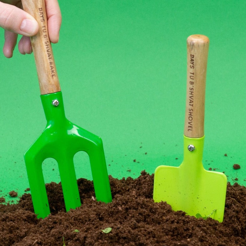 Seedling Rake and Shovel
