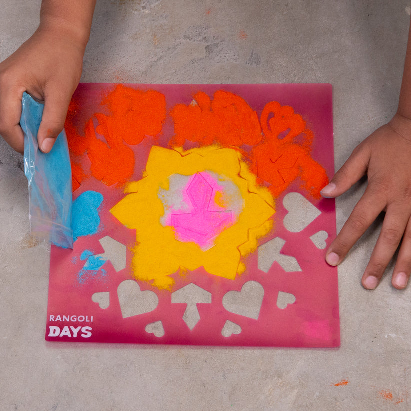 Make Rangoli to Welcome Friends – Days United