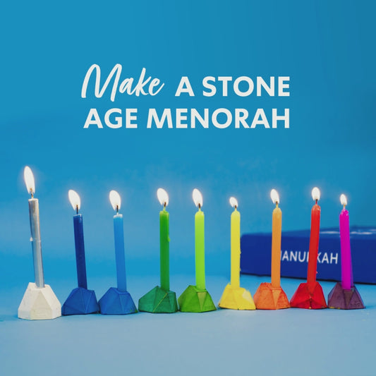 Stone Age Menorah