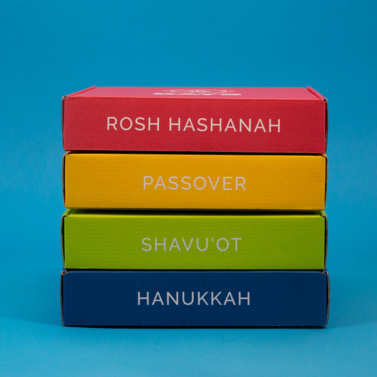 Jewish Main Holidays Plan - Starting with Passover