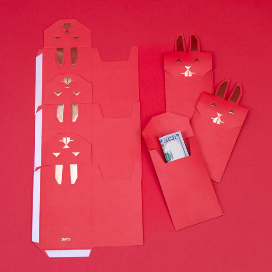 'Year of the Rabbit' Red Envelopes
