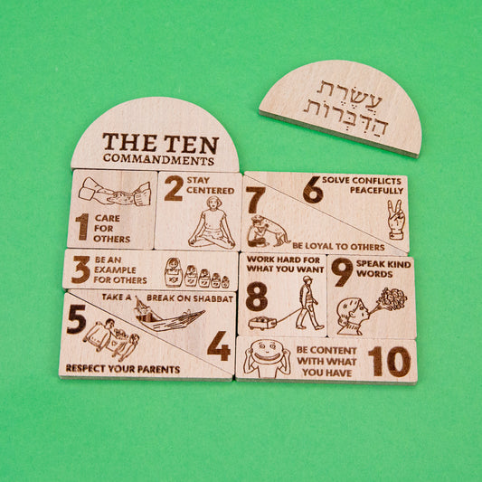Wood Ten Commandments (7868241314030)